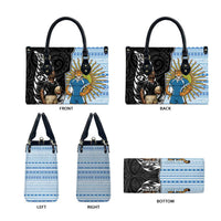 New Zealand Argentina Rugby Leather Bag 2025 Los Pumas All Black Together LT14 - Polynesian Pride
