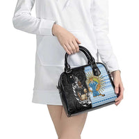 New Zealand Argentina Rugby Shoulder Handbag 2025 Los Pumas All Black Together LT14 - Polynesian Pride