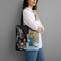 New Zealand Argentina Rugby Tote Bag 2025 Los Pumas All Black Together LT14 - Polynesian Pride