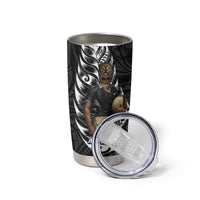 New Zealand Argentina Rugby Tumbler Cup 2025 Los Pumas All Black Together LT14 - Polynesian Pride