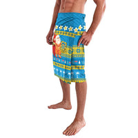 Tuvalu Christmas Lavalava Cute Santa Manuia te Kilisimasi - Polynesian Pride