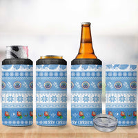 FSM Christmas 4 in 1 Can Cooler Tumbler Merry Xmas Federated States of Micronesia LT14 - Polynesian Pride