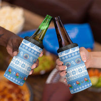 FSM Christmas 4 in 1 Can Cooler Tumbler Merry Xmas Federated States of Micronesia LT14 - Polynesian Pride