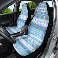 FSM Christmas Car Seat Cover Merry Xmas Federated States of Micronesia LT14 - Polynesian Pride