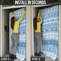 FSM Christmas Door Cover Merry Xmas Federated States of Micronesia LT14 - Polynesian Pride