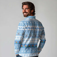 FSM Christmas Long Sleeve Polo Shirt Merry Xmas Federated States of Micronesia LT14 - Polynesian Pride
