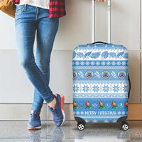 FSM Christmas Luggage Cover Merry Xmas Federated States of Micronesia LT14 - Polynesian Pride