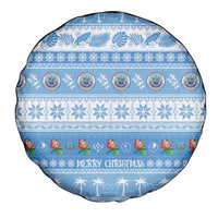FSM Christmas Spare Tire Cover Merry Xmas Federated States of Micronesia LT14 - Polynesian Pride