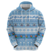 FSM Christmas Zip Hoodie Merry Xmas Federated States of Micronesia LT14 - Polynesian Pride