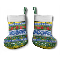 Solomon Islands Christmas Stocking The Solomons Melanesian Meri Krismas - Polynesian Pride