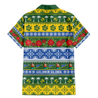 Solomon Islands Christmas Family Matching Mermaid Dress and Hawaiian Shirt The Solomons Melanesian Meri Krismas LT14 - Polynesian Pride