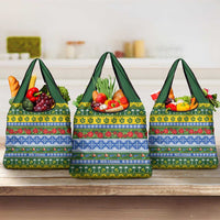 Solomon Islands Christmas Grocery Bag The Solomons Melanesian Meri Krismas - Polynesian Pride