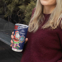 Guam Christmas Tumbler Cup Poinsettia With Bougainvillea - Felis Pasgua! LT14 - Polynesian Pride