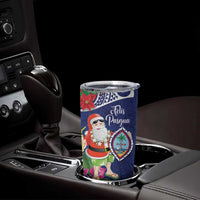 Guam Christmas Tumbler Cup Poinsettia With Bougainvillea - Felis Pasgua! LT14 - Polynesian Pride