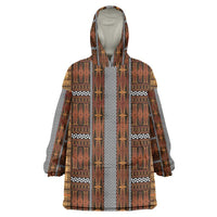 Malo e Lelei Tonga Wearable Blanket Hoodie Tongan Ngatu Tapa Cloth - Polynesian Pride
