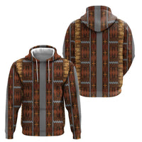 Malo e Lelei Tonga Zip Hoodie Tongan Ngatu Tapa Cloth - Polynesian Pride