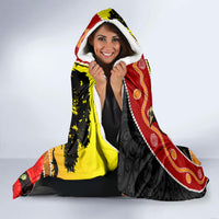New Zealand And Australia ANZAC Day Hooded Blanket Aboriginal Maori Starring Night Style LT14 - Polynesian Pride