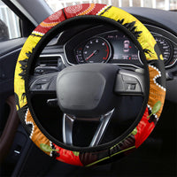 New Zealand And Australia ANZAC Day Steering Wheel Cover Aboriginal Maori Starring Night Style LT14 - Polynesian Pride