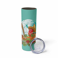 Hawaii Cinco de Mayo Skinny Tumbler Chili Pepper Hula Girl Tropical Vibes LT14 - Polynesian Pride