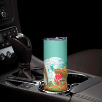 Hawaii Cinco de Mayo Skinny Tumbler Chili Pepper Hula Girl Tropical Vibes LT14 - Polynesian Pride