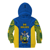 Solomon Islands Rugby Kid Hoodie Pacific Go Solies LT14 - Polynesian Pride
