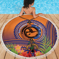 PNG New Ireland Province Beach Blanket Niu Ailan Necklace Polynesian Tattoo LT14 - Polynesian Pride