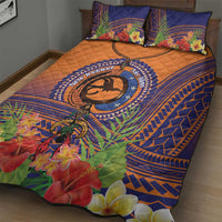 PNG New Ireland Province Quilt Bed Set Niu Ailan Necklace Polynesian Tattoo LT14 - Polynesian Pride