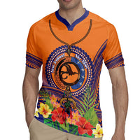 PNG New Ireland Province Rugby Jersey Niu Ailan Necklace Polynesian Tattoo LT14 - Polynesian Pride