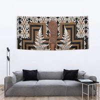 Wahaika New Zealand Tapestry Maori Weapon Kowhaiwhai Fern Poutama Motifs