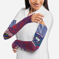 Personalised Samoa Independence Day Arm Sleeves 64th Anniversary Toa O Samoa