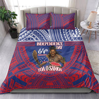 Samoa Independence Day Bedding Set 64th Anniversary Toa O Samoa