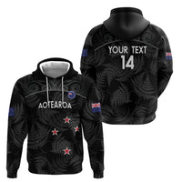 Custom New Zealand Silver Fern Football Hoodie Summer 2024 Olympic Go Aotearoa LT14 - Polynesian Pride