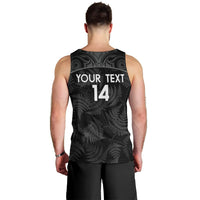 Custom New Zealand Silver Fern Football Men Tank Top Summer 2024 Olympic Go Aotearoa LT14 - Polynesian Pride