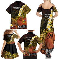Papua New Guinea 1975 Family Matching Summer Maxi Dress and Hawaiian Shirt Create Our History Inspire Our Future LT14 - Polynesian Pride