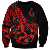 polynesia-sweatshirt-fish-hook-tattoo-go-fishing-polynesian-pattern-red