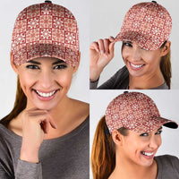 Ulaula Palaka Quilt Hawaii Classic Cap Hawaiian Tropical Monstera Sea Turtle