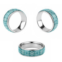 Cyan Palaka Quilt Hawaii Classic Ring Hawaiian Tropical Monstera Sea Turtle