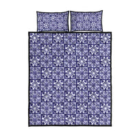 Polu Palaka Quilt Hawaii Quilt Bed Set Hawaiian Tropical Monstera Sea Turtle