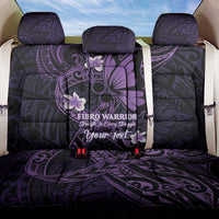 Personalised Fibromyalgia Awareness Month Back Car Seat Cover Fibro Warrior Strength In Every Struggle