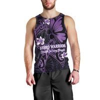 Personalised Fibromyalgia Awareness Month Men Tank Top Fibro Warrior Strength In Every Struggle