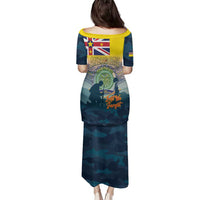 Niue ANZAC Day Family Matching Puletasi and Hawaiian Shirt We Will Remember Them Camouflage Style LT14 - Polynesian Pride