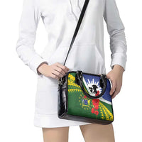 Cook Islands ANZAC Day Shoulder Handbag Last Post Lest We Forget