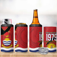 Mauri Kiribati Independence Day 4 in 1 Can Cooler Tumbler 1979 Proud National Frigatebird LT14 - Polynesian Pride