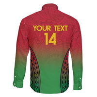 Custom Vanuatu Cricket Family Matching Puletasi and Hawaiian Shirt 2024 Polynesian Pattern Sporty Style LT14 - Polynesian Pride