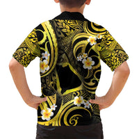Tokelau Atafu Atoll Family Matching Long Sleeve Bodycon Dress and Hawaiian Shirt Polynesian Tattoo Plumeria With Map LT14 - Polynesian Pride