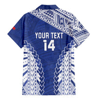 Toa Samoa Rugby Custom Family Matching Mermaid Dress and Hawaiian Shirt Go Champions Pacific Samoan Pattern LT14 - Polynesian Pride