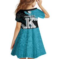 Personalized Kapolei Hawaii High School Family Matching Summer Maxi Dress and Hawaiian Shirt Puakenikeni Lei Hawaiian Pattern LT14 - Polynesian Pride