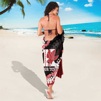 Personalized Kalani Hawaii High School Sarong Puakenikeni Lei Hawaiian Pattern - Polynesian Pride