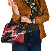 Personalized Kalani Hawaii High School Shoulder Handbag Puakenikeni Lei Hawaiian Pattern - Polynesian Pride