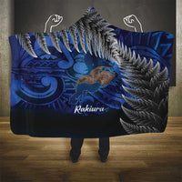 New Zealand Stewart Island Hooded Blanket Rakiura Kiwi Maori Glowing Sky LT14 - Polynesian Pride